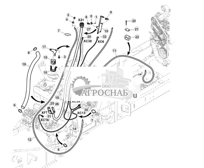 Wiring Harness, Cabin Frame, IBC (002141 - ) - ST914684 280.jpg